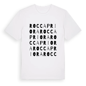 Rocca Priora ordlek t-shirt – ekologisk bomull t-shirt från Pinshirt