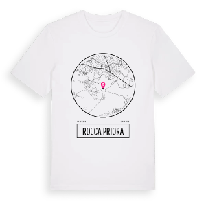 Rocca Priora t-shirt – ekologisk bomull t-shirt från Pinshirt