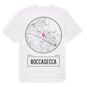 Roccasecca t-shirt – ekologisk bomull t-shirt från Pinshirt