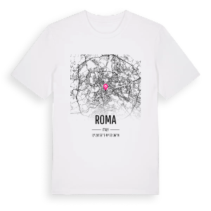 Roma karta t-shirt – ekologisk bomull t-shirt från Pinshirt
