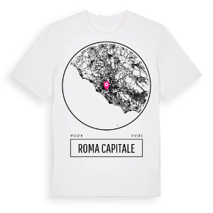 Roma Capitale t-shirt – ekologisk bomull t-shirt från Pinshirt
