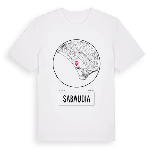 Sabaudia t-shirt – ekologisk bomull t-shirt från Pinshirt