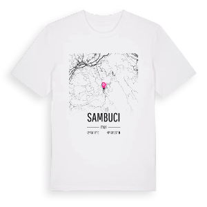 Sambuci karta t-shirt – ekologisk bomull t-shirt från Pinshirt