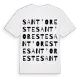 Sant'Oreste ordlek t-shirt