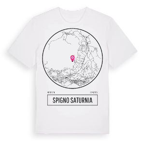 Spigno Saturnia t-shirt – ekologisk bomull t-shirt från Pinshirt