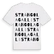 Strangolagalli ordlek t-shirt