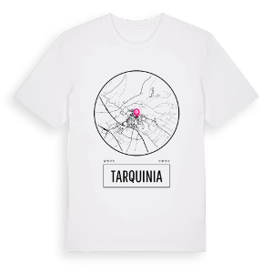 Tarquinia t-shirt – ekologisk bomull t-shirt från Pinshirt