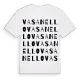 Vasanello ordlek t-shirt