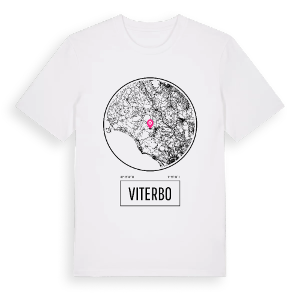 Viterbo t-shirt – ekologisk bomull t-shirt från Pinshirt