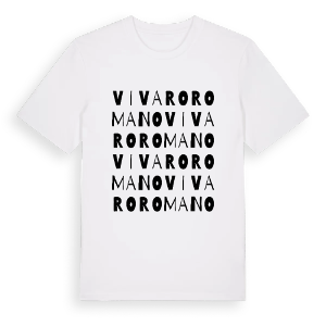 Vivaro Romano ordlek t-shirt – ekologisk bomull t-shirt från Pinshirt