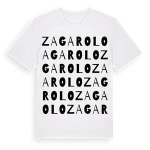 Zagarolo ordlek t-shirt – ekologisk bomull t-shirt från Pinshirt