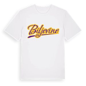 Biljevine baseball t-shirt – ekologisk bomull t-shirt från Pinshirt