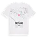 Brušane karta t-shirt