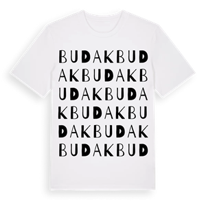 Budak ordlek t-shirt – ekologisk bomull t-shirt från Pinshirt