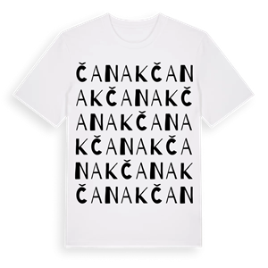 Čanak ordlek t-shirt – ekologisk bomull t-shirt från Pinshirt