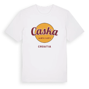 Caska cirkel t-shirt – ekologisk bomull t-shirt från Pinshirt