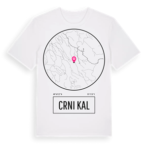 Crni Kal t-shirt – ekologisk bomull t-shirt från Pinshirt