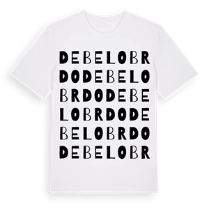 Debelo Brdo ordlek t-shirt – ekologisk bomull t-shirt från Pinshirt