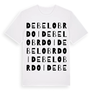 Debelo Brdo I ordlek t-shirt – ekologisk bomull t-shirt från Pinshirt