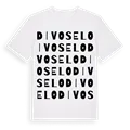Divoselo ordlek t-shirt