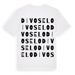Divoselo ordlek t-shirt – ekologisk bomull t-shirt från Pinshirt