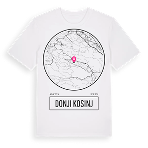 Donji Kosinj t-shirt – ekologisk bomull t-shirt från Pinshirt