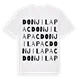 Donji Lapac ordlek t-shirt