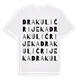 Drakulić Rijeka ordlek t-shirt