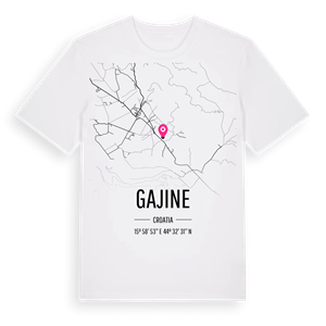Gajine karta t-shirt – ekologisk bomull t-shirt från Pinshirt