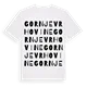 Gornje Vrhovine ordlek t-shirt