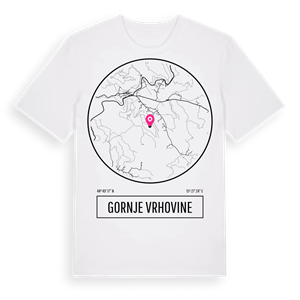 Gornje Vrhovine t-shirt – ekologisk bomull t-shirt från Pinshirt