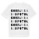 Gornji Babin Potok ordlek t-shirt