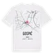 Gospić karta t-shirt