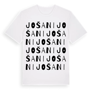 Jošani ordlek t-shirt – ekologisk bomull t-shirt från Pinshirt