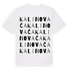 Kalinovača ordlek t-shirt – ekologisk bomull t-shirt från Pinshirt