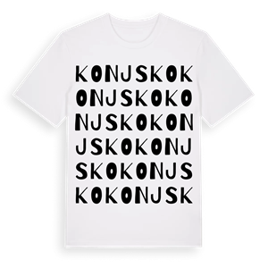 Konjsko ordlek t-shirt – ekologisk bomull t-shirt från Pinshirt