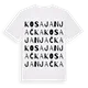 Kosa Janjačka ordlek t-shirt