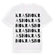 Krasno ordlek t-shirt