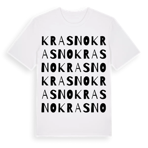 Krasno ordlek t-shirt – ekologisk bomull t-shirt från Pinshirt