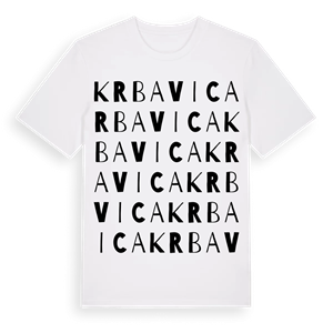 Krbavica ordlek t-shirt – ekologisk bomull t-shirt från Pinshirt