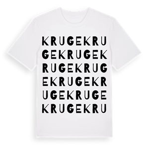 Kruge ordlek t-shirt – ekologisk bomull t-shirt från Pinshirt