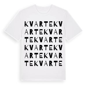 Kvarte ordlek t-shirt – ekologisk bomull t-shirt från Pinshirt