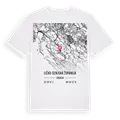 Ličko-senjska županija karta t-shirt
