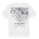 Ličko-senjska županija karta t-shirt