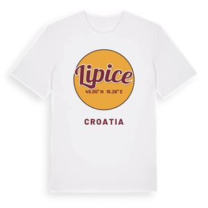 Lipice cirkel t-shirt – ekologisk bomull t-shirt från Pinshirt