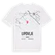Lipovlje karta t-shirt