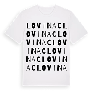 Lovinac ordlek t-shirt – ekologisk bomull t-shirt från Pinshirt