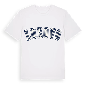 Lukovo college t-shirt – ekologisk bomull t-shirt från Pinshirt