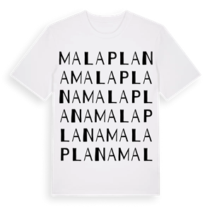 Mala Plana ordlek t-shirt – ekologisk bomull t-shirt från Pinshirt