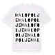 Malo Polje ordlek t-shirt